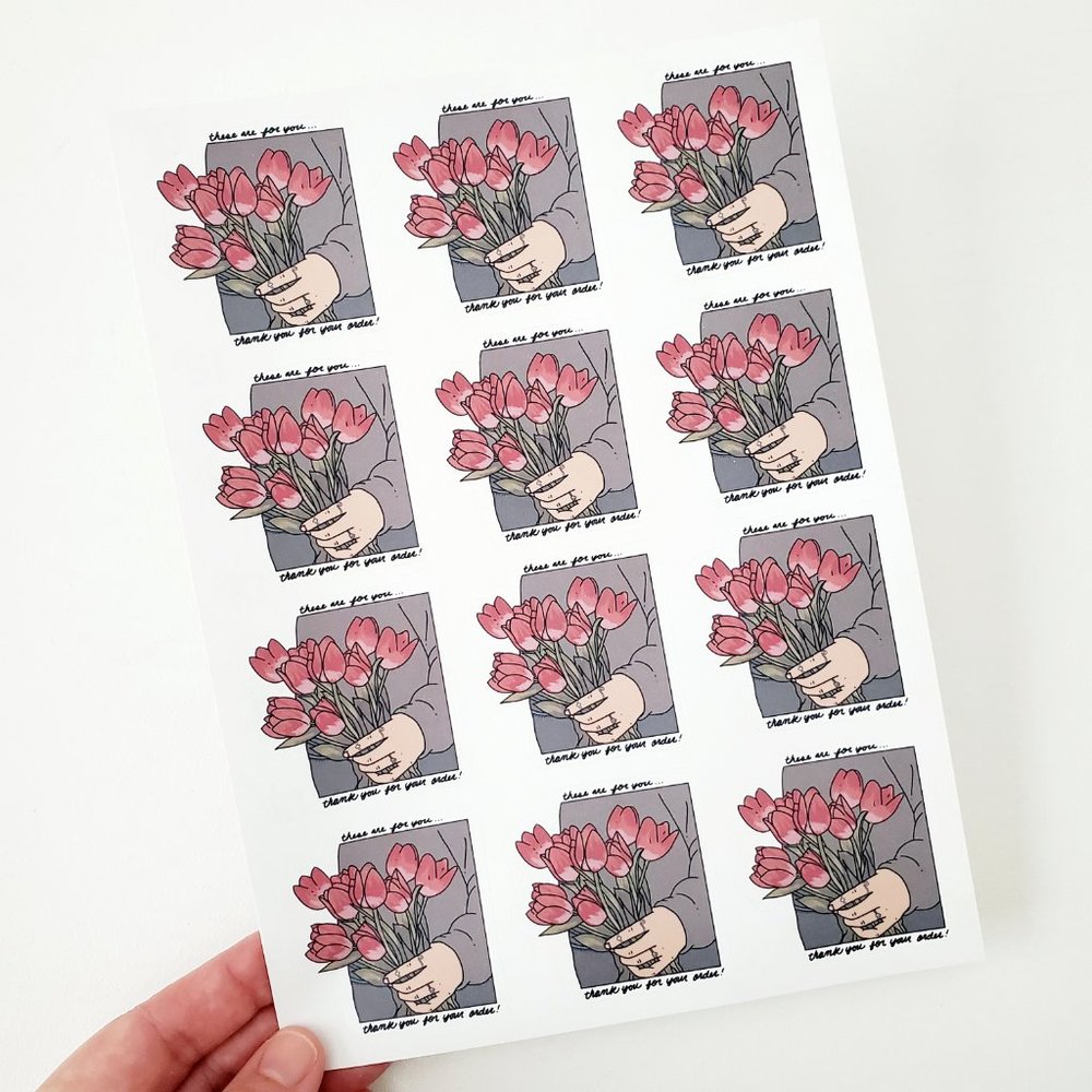 LB035 Thank you Poshmark Stickers [Price Firm] - Picture 4 of 8